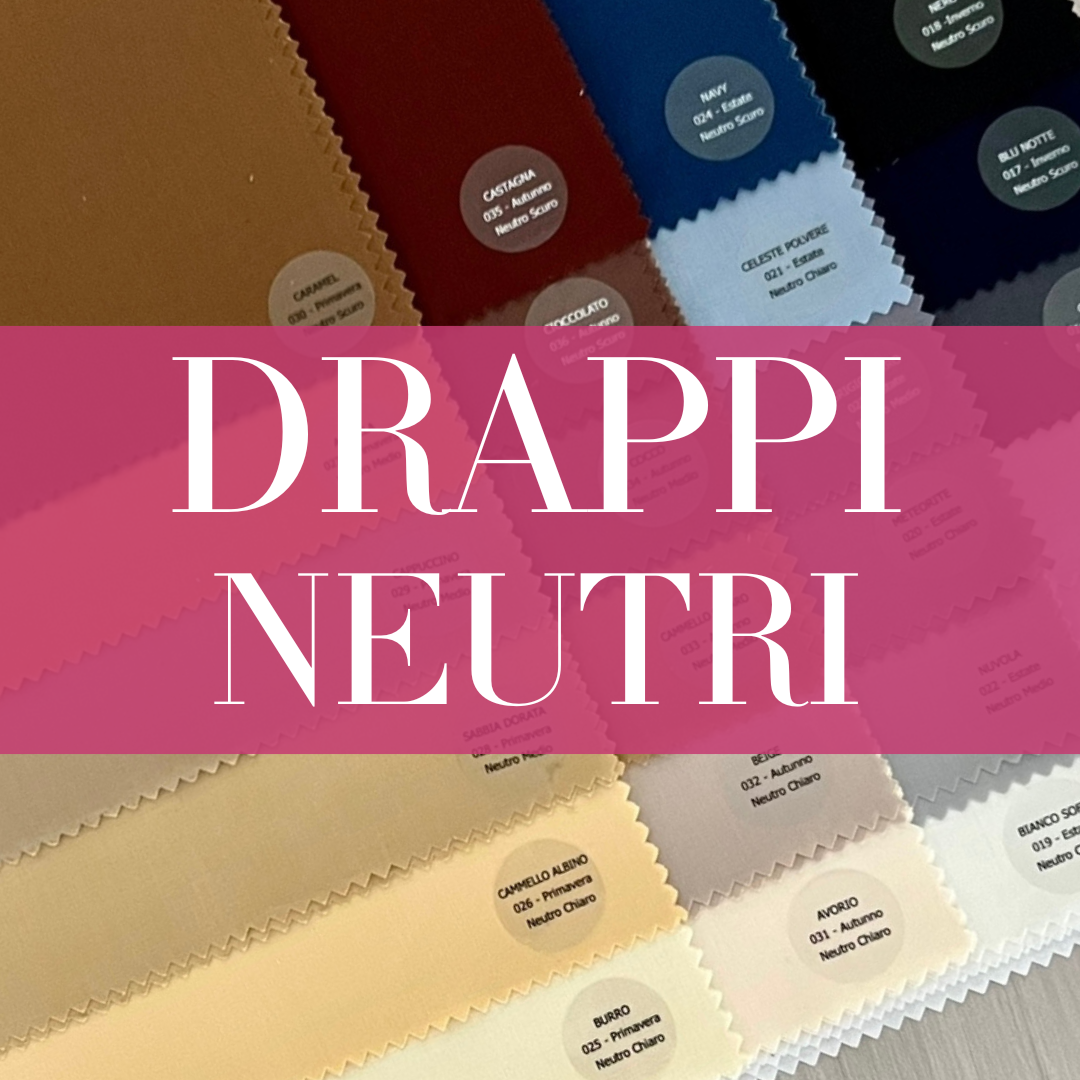 Set 28 Drappi - I Colori Neutri Armocromia