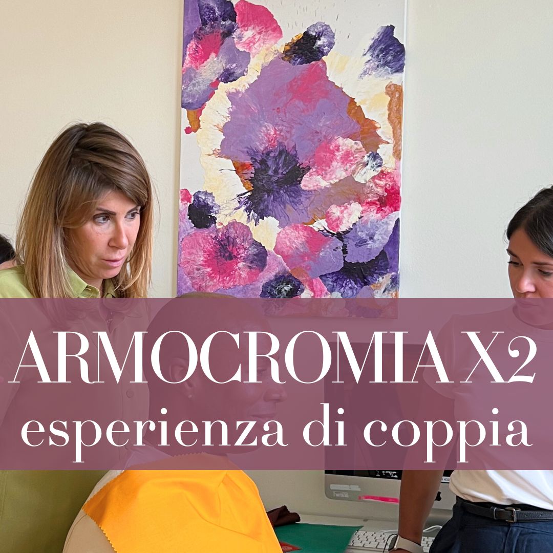 Armocromia x 2, analisi del colore se vuoi fare la seduta in coppia