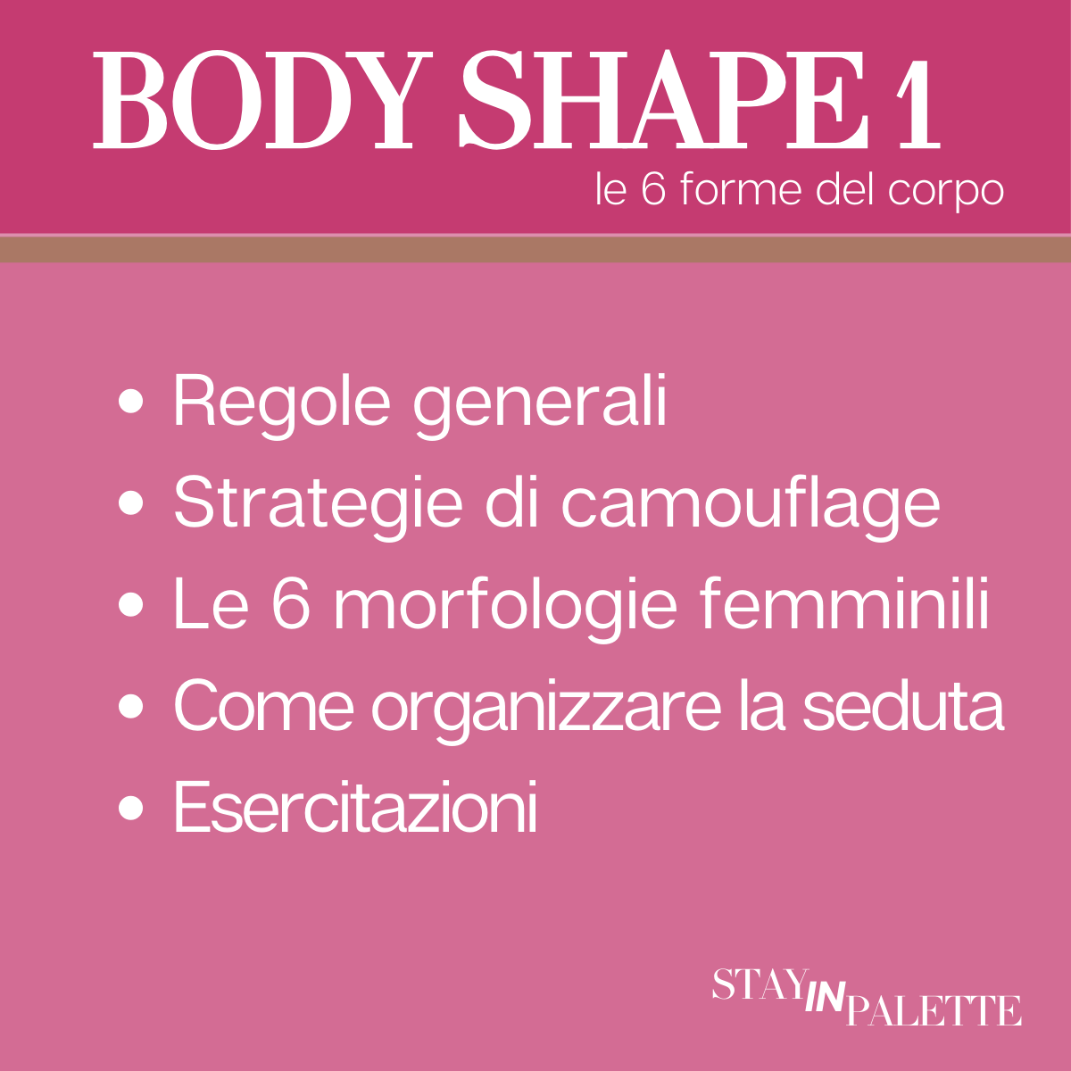 Corso Body Shape - Le Basi