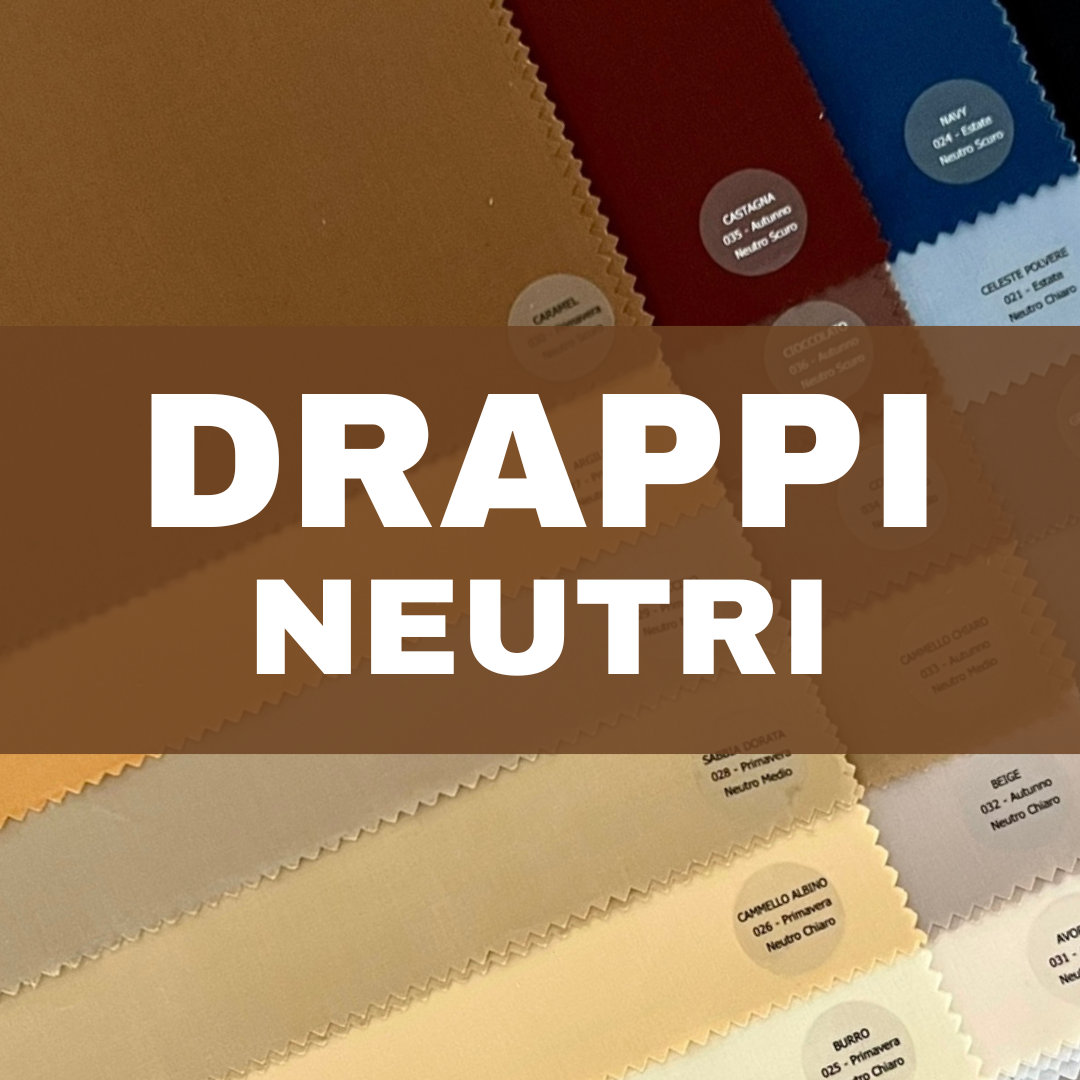 Set professionale drappi per armocromia per metodo 16 stagioni