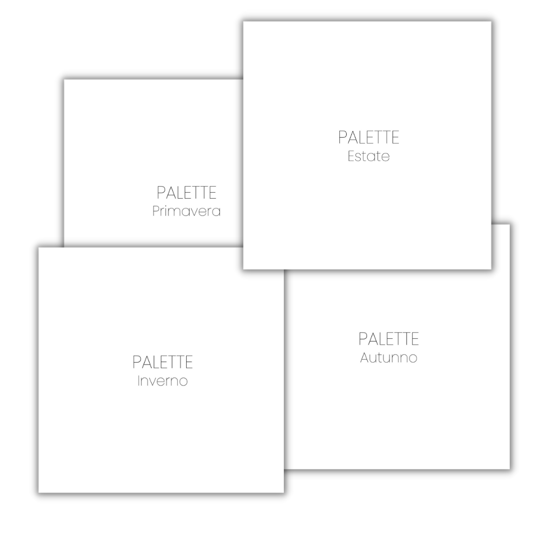 Palette Armocromia 4 Macrostagioni