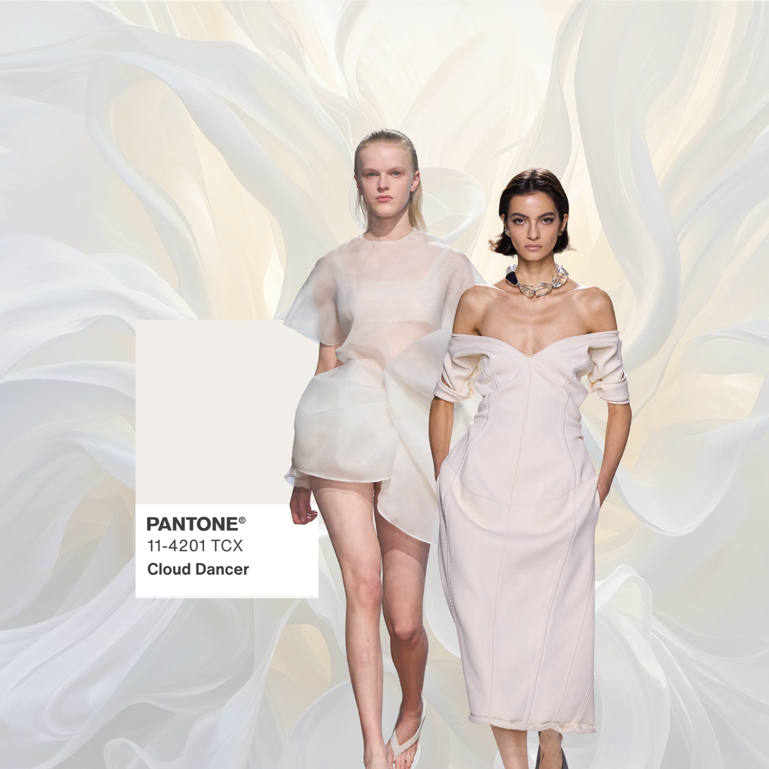 Cloud Dancer, PANTONE 11-4201, il colore dell'anno 2026