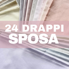 Set 24 Drappi Sposa per armocromia