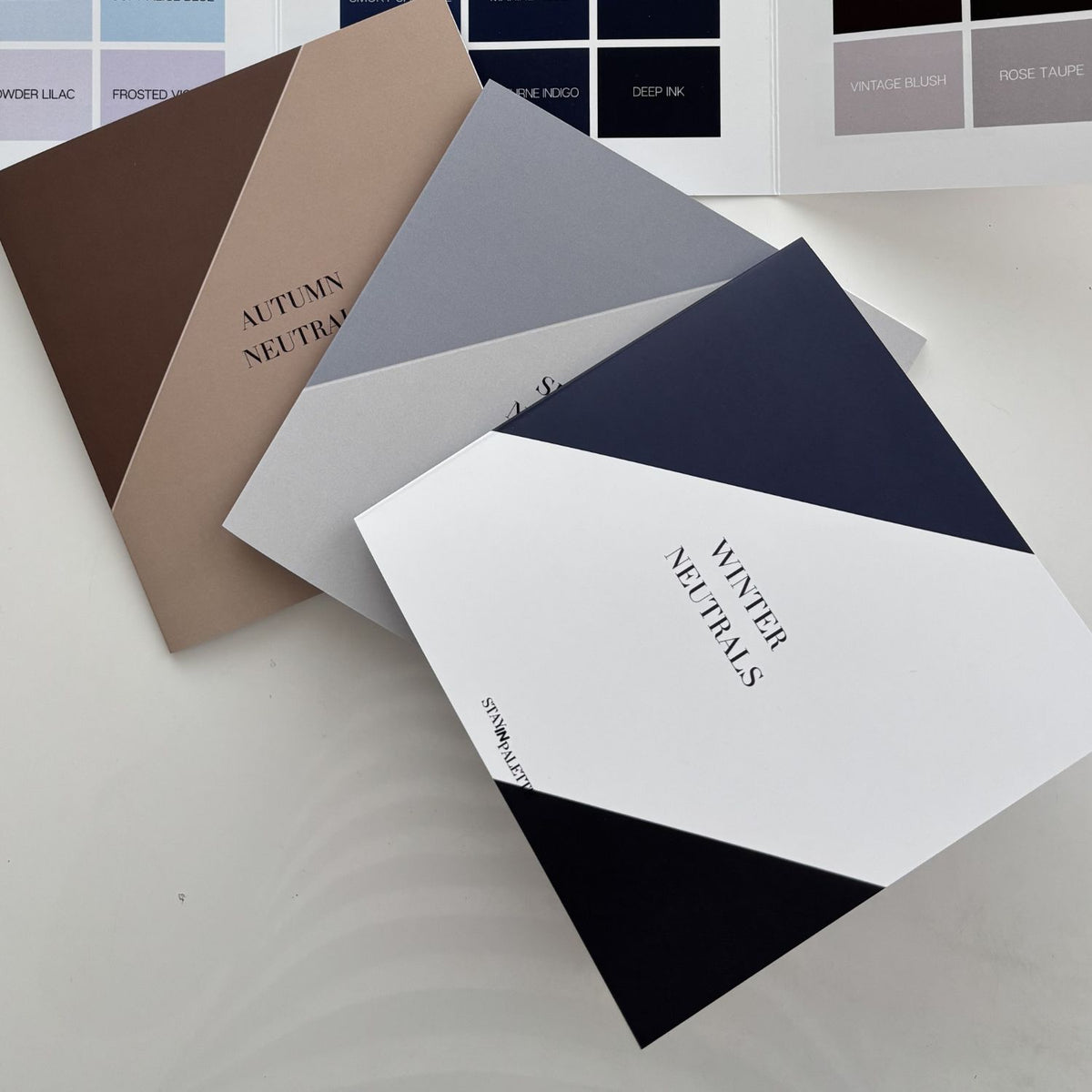 Palette Armocromia - I Colori Neutri - Neutrals